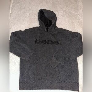 Bebe hoodie. 3X dark‎ gray.